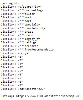 Technisches SEO Infografik robots.txt
